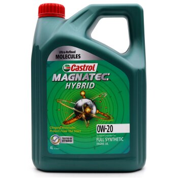 Масло моторное CASTROL HYBRID 0W20 SP/GF-6 синтетика