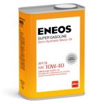 Масло моторное ENEOS Gasoline SUPER 10W40 SL бензин, полусинтетика