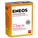 Масло моторное ENEOS Gasoline SUPER 10W40 SL бензин, полусинтетика