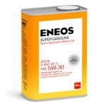 Масло моторное ENEOS Gasoline SUPER 5W30 SL бензин, полусинтетика
