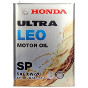 Масло моторное HONDA ULTRA LEO 0W20 SP/GF-6A