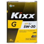 Масло моторное KIXX G 5W30 SJ/CF полусинт.