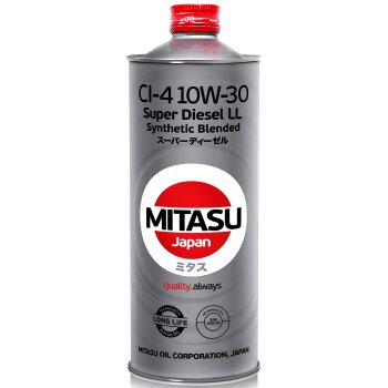 Масло моторное MITASU 10W30 CI-4 дизель, полусинтетика