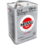 Масло моторное MITASU ULTRA DIESEL 5W40 CI-4 дизель, синтетика