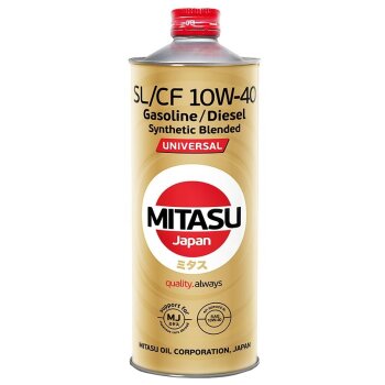 Масло моторное MITASU UNIVERSAL 10W40 SL/CF полусинтетика
