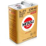 Масло моторное MITASU UNIVERSAL 10W40 SL/CF полусинтетика