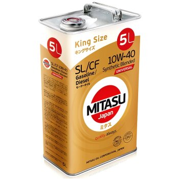Масло моторное MITASU UNIVERSAL 10W40 SL/CF полусинтетика