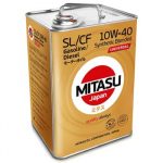 Масло моторное MITASU UNIVERSAL 10W40 SL/CF полусинтетика
