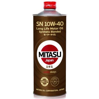 Масло моторное MITASU кр-д 10W40 SN полусинтетика