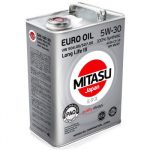 Масло моторное MITASU кр-д EURO DIESEL LL 5W30 С3 дизель, синтетика