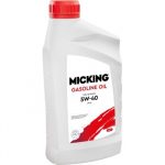 Масло моторное MIСKING Gasoline MG1 5W40 SP синтетика
