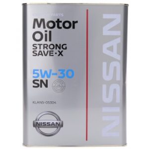 Масло моторное NISSAN STRONG SAVE X 5W30 SN/GF-5