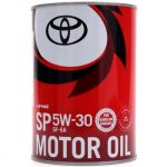 Масло моторное TOYOTA 5W30 SP/GF-6A синтетика