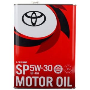 Масло моторное TOYOTA 5W30 SP/GF-6A синтетика