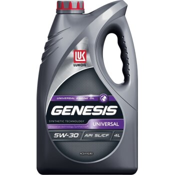 Масло моторное ЛУКОЙЛ GENESIS ARMORTECH 5W30 SL/CF синтетика