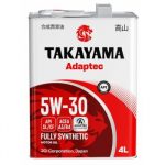 Моторное масло TAKAYAMA Adaptec 5W30 A3/B4 SL/CF синтетика
