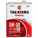 Моторное масло TAKAYAMA Adaptec 5W30 GF-6A SP синтетика