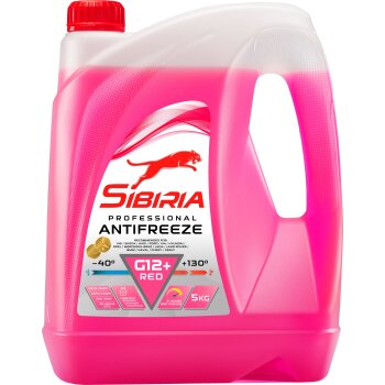 Sibiria Antifreeze G12+ red -40 5кг *