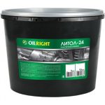Смазка пласт. OILRIGHT Литол-24 5кг банка (1/2)