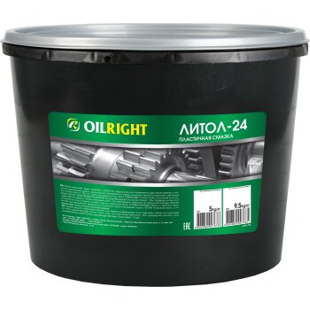 Смазка пласт. OILRIGHT Литол-24 5кг банка (1/2)