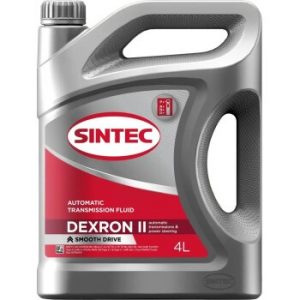 Жидкость для АКПП SINTEC ATF II Dextron минеральное *