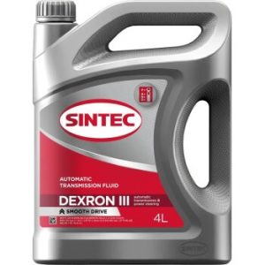 Жидкость для АКПП SINTEC ATF III Dextron минеральное