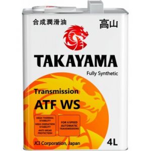 Жидкость для АКПП TAKAYAMA ATF WS синтетика