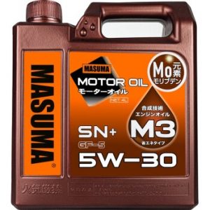 Масло моторное MASUMA 5W30 M3 SN+/GF-5 (бензин, полусинтетика)
