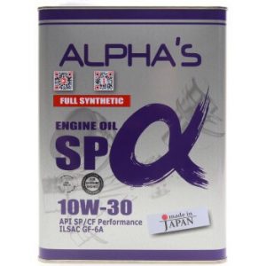 Масло моторное ALPHA'S 10W30 SP/GF-6 синтетика