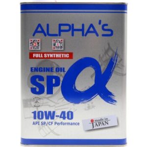 Масло моторное ALPHA'S 10W40 SP синтетика