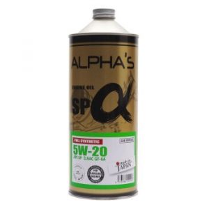 Масло моторное ALPHA'S 5W20 SP/GF-6 бензин, синтетика