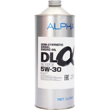 Масло моторное ALPHA’S 5W30 DL-1/CF-4 дизель, полусинтетика