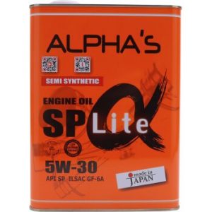 Масло моторное ALPHA'S 5W30 SP/GF-6 Lite полусинтетика