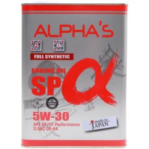 Масло моторное ALPHA'S 5W30 SP/GF-6 синтетика