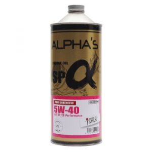 Масло моторное ALPHA'S 5W40 SP/CF синтетика