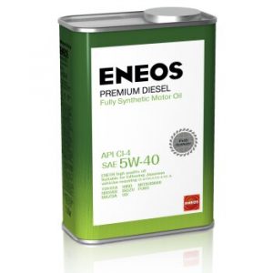 Масло моторное ENEOS Diesel Premium 5W40 CI-4 синтетика