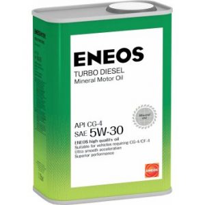 Масло моторное ENEOS Diesel TURBO 5W30 CG-4 минеральное