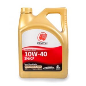 Масло моторное IDEMITSU 10W40 SN/CF полусинтетика