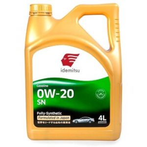Масло моторное IDEMITSU FULLY-SYNTHETIC 0W20 SN/GF-5 бензин, синтетика