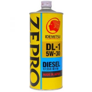 Масло моторное IDEMITSU Zepro Diesel 5W30 DL-1 полусинтетика, DPF