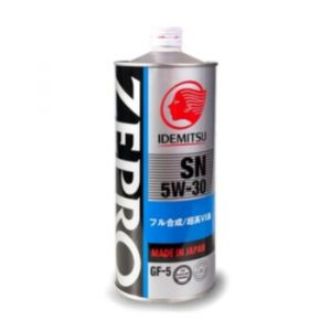 Масло моторное IDEMITSU Zepro Touring 5W30 соответствует SN/GF-5 синтетика