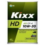 Масло моторное KIXX HD 10W30 CF-4/SG полусинт.