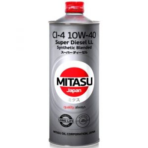 Масло моторное MITASU 10W40 CI-4 дизель, полусинтетика