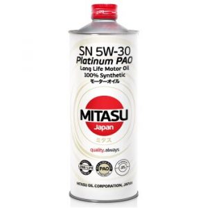 Масло моторное MITASU PLATINUM 5W30 С3 PAO синтетика