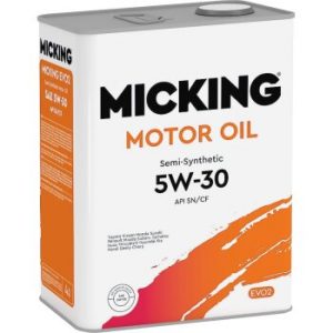 Масло моторное MIСKING Motor Oil EVO2 5W30 SN/CF полусинтетика
