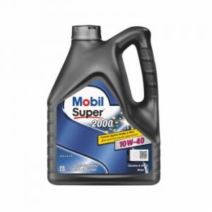 Масло моторное MOBIL Super 2000 X1 10W40 SL/CF, A3/B3 полусинтетика