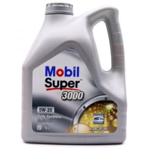 Масло моторное MOBIL Super 3000 X1 0W20 SP, GF-6А синтетика