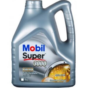 Масло моторное MOBIL Super 3000 X1 5W40 SN/CF, A3/B3, A3/B4 синтетика