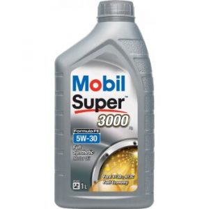 Масло моторное MOBIL Super 3000 X1 Formula FE 5W30 SL/CF, A5/B5 синтетика