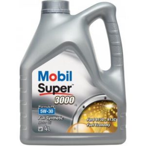 Масло моторное MOBIL Super 3000 X1 Formula FE 5W30 SL/CF, A5/B5 синтетика